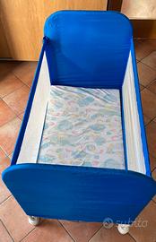 Lettino - campeggio Brevi con materasso e sacca