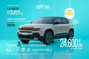Jeep Avenger 1.2 turbo e-hybrid mhev Summit f...
