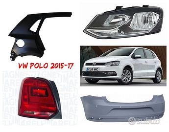 Vw Polo fanale musata cofano parafango airbag 15-