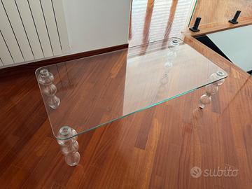 🛋️ Tavolino in cristallo [DESIGN UNICO]