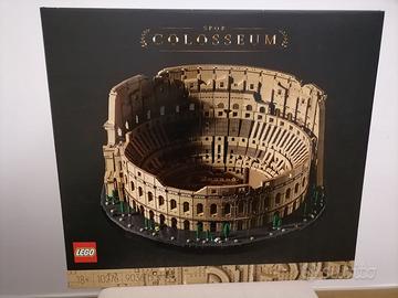 lego colosseo nuovo con gladiatore con biga