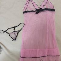 intimo baby doll morbido tulle 