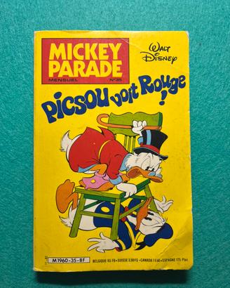 Fumetto Mickey Parade in Francese