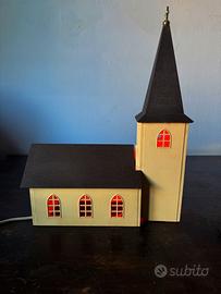 Chiesetta vintage anni 70 carillon