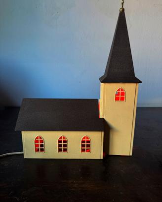 Chiesetta vintage anni 70 carillon