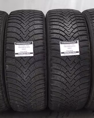 4 PNEUMATICI USATI 195/55R16 87H HS01 FALKEN GOMME