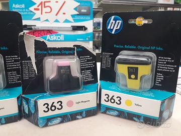 Cartucce colore hp 363XL nero lotto 5pz