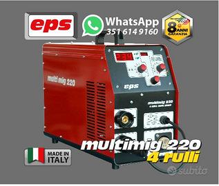 SALDATRICE MULTIPROCESSO MULTIMIG 220A – 4 RULLI