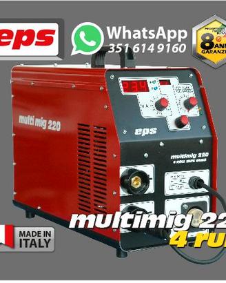 SALDATRICE MULTIPROCESSO MULTIMIG 220A – 4 RULLI