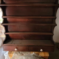 Piattaia in legno sospesa