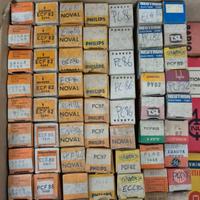 LOTTO VALVOLE ELETTRONICHE VINTAGE NUOVE IN SCATOL