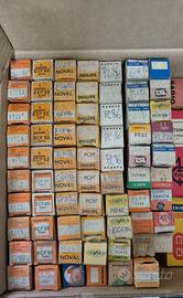 LOTTO VALVOLE ELETTRONICHE VINTAGE NUOVE IN SCATOL