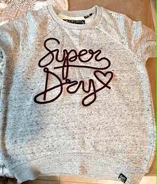 Felpa donna tg s originale Superdry 