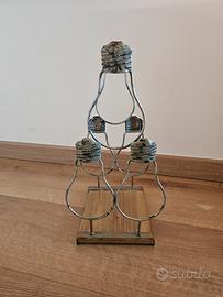 Porta bottiglie di vino cantina