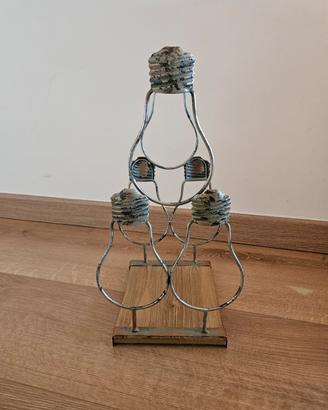 Porta bottiglie di vino cantina