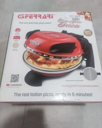 Forno elettrico per pizza G3 Ferrari delizia rosso