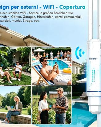 Ripetitore WiFi Esterno Access Point WiFi Esterno