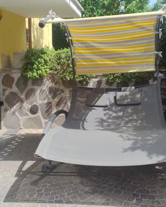 Dondolo lettino 2 posti