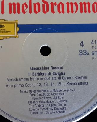 Raccolta "Il melodramma" Ricordi - dischi - 33giri