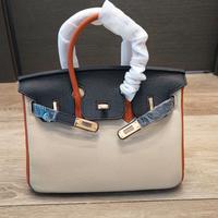 Borsa in pelle simil birkin