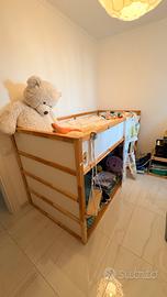 Letto bambini a soppalco ikea