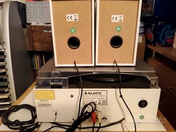 lettore hi-fi MP3 vinile della Majestic 