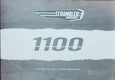 Manuale Ducati Scrambler 1100 + brochure