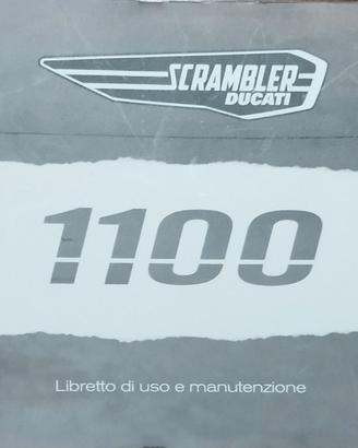 Manuale Ducati Scrambler 1100 + brochure