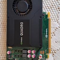 Scheda video Nvidia Quadro K2000