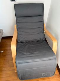 Sedia a dondolo Songmics