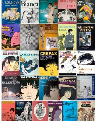 FUMETTI CREPAX PRATT CUORE SILVER + ALTRI