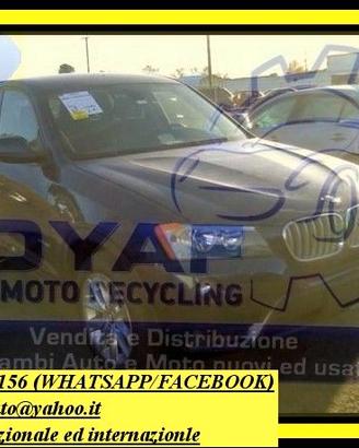 Ricambi Bmw Serie x3 f25 fino al 2023