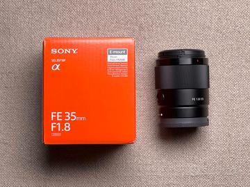 Sony FE 35mm F1.8 35 1.8 Full Frame