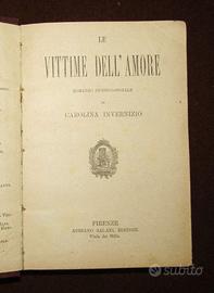 Invernizio 1920 Le vittime dell'amore