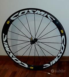 Ruota anteriore nuova carbonio 50mm rim brake