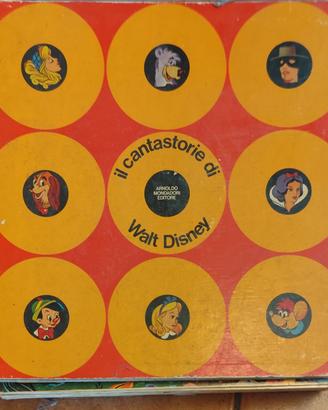 cofanetto il cantastorie di Walt Disney vintage 