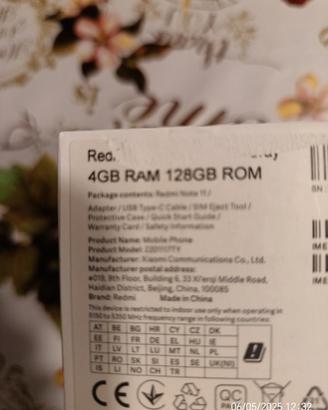 smartphone redmi note 11 