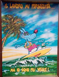Poster Arti Grafiche Ricordi 68x98 Lupo Alberto 