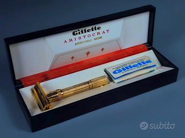 Gillette Aristocrat Adjustable Gold I2 1963