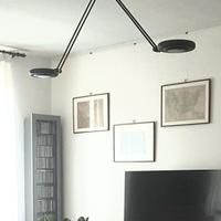 Lampada alogena a due bracci