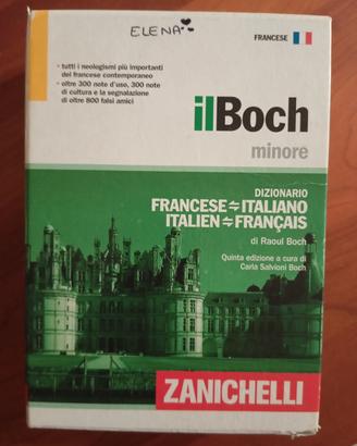 vocabolario Zanichelli francese-italiano/