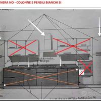 COLONN E  PENSILI BIANCHI IDEALI PER CUCINA