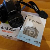 Canon eos 450 D + obiettivi