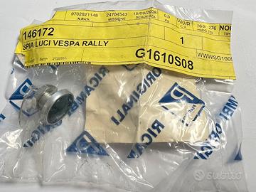 Spia Verde Luce Manubrio per Vespa Rally 180 e 200