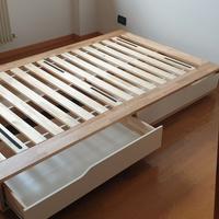 letto nuovo 120x200 con cassetti