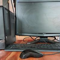 Pc fisso con monitor