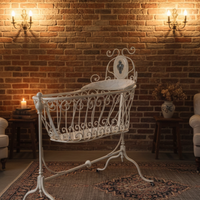 Antica Culla 1800 Ferro Battuto