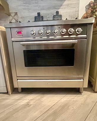 Cucina a gas ILVE professional plus