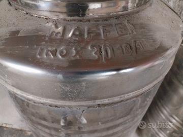contenitori acciaio inox  per olio.