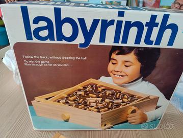 Labyrinth Geico da tavolo in legno